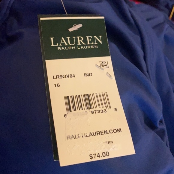 LAUREN Ralph Lauren Ruffled Bikini Swimsuit Top - Picture 8 of 8